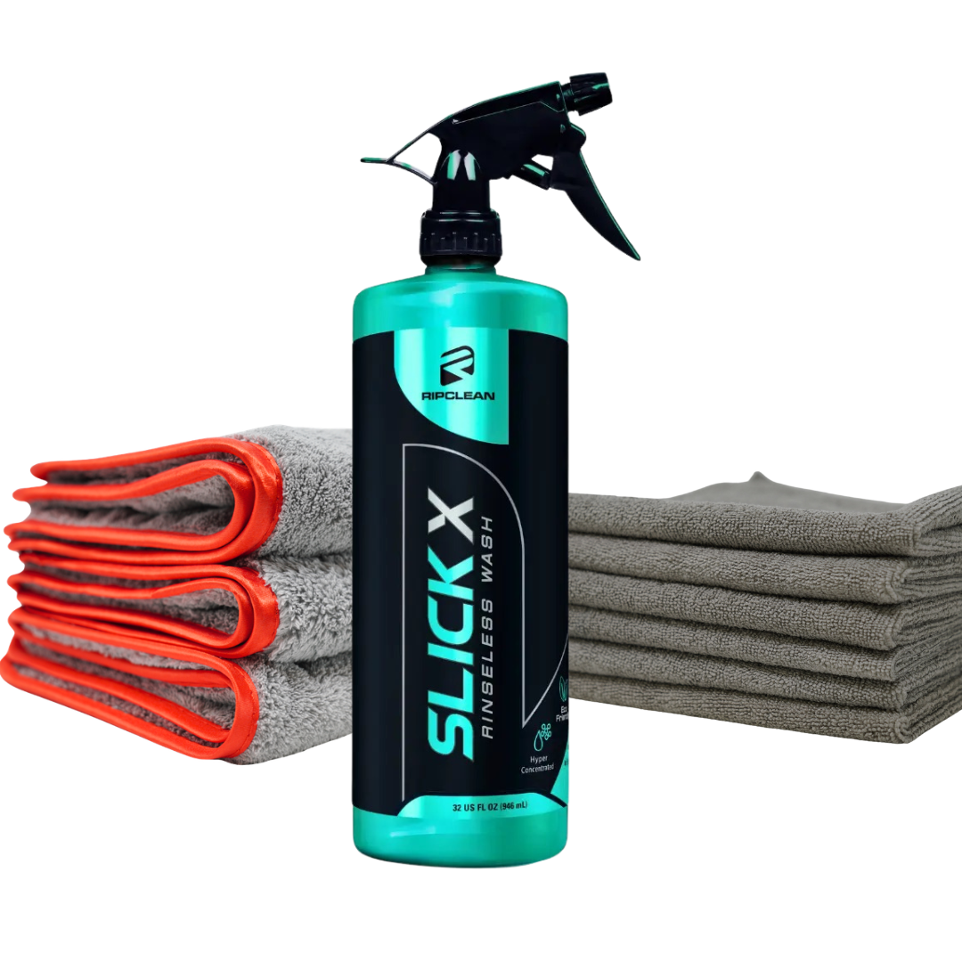 Slick-X Rinseless Wash Kit Ripclean