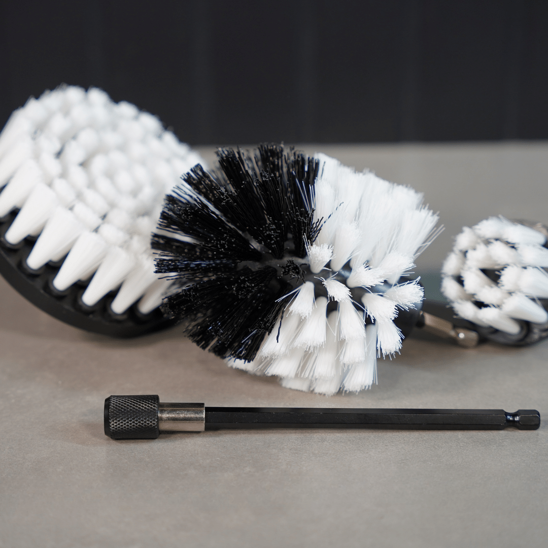 Drill Cleaning Brush Set - Hard Bristle (4-Piece) – Ryobi Deal Finders