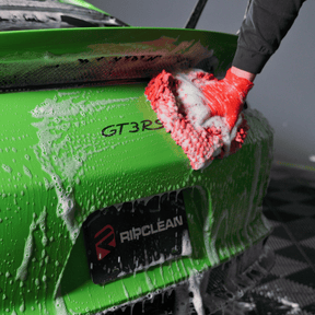 Big Red Microfiber Noodle Car Wash Mitt