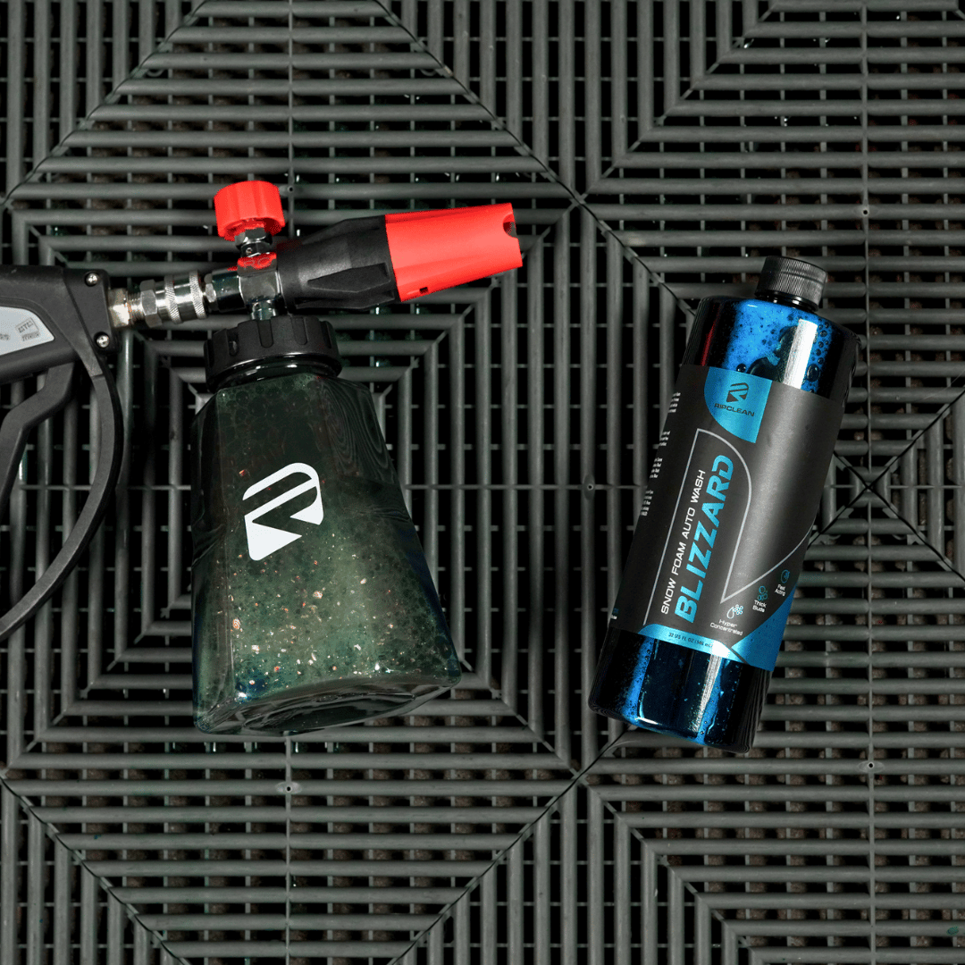Ripclean Exterior Wash Kit with Extreme Blizzard Foaming Soap and Ultra Thick Foam Cannon