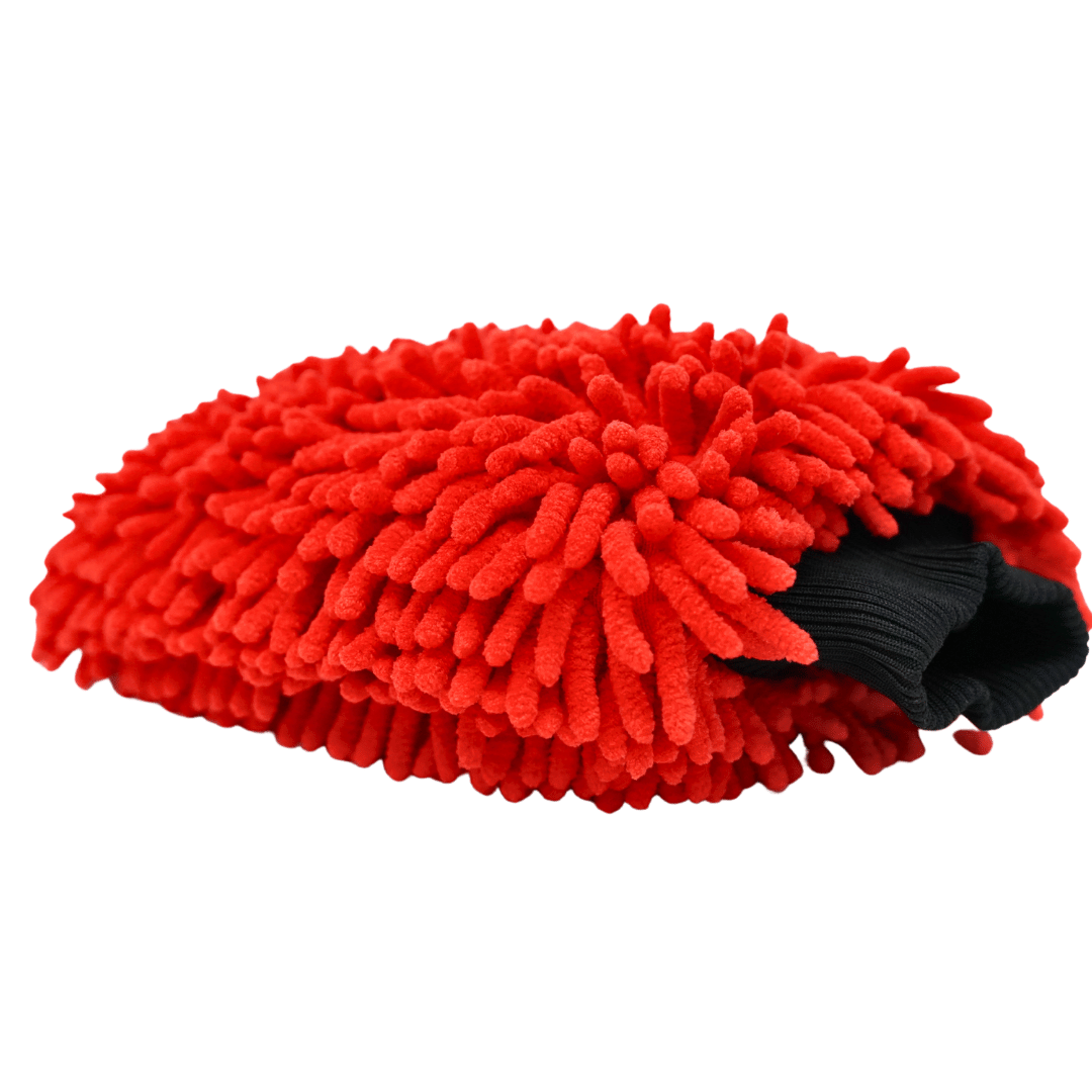 Big Red Microfiber Noodle Car Wash Mitt