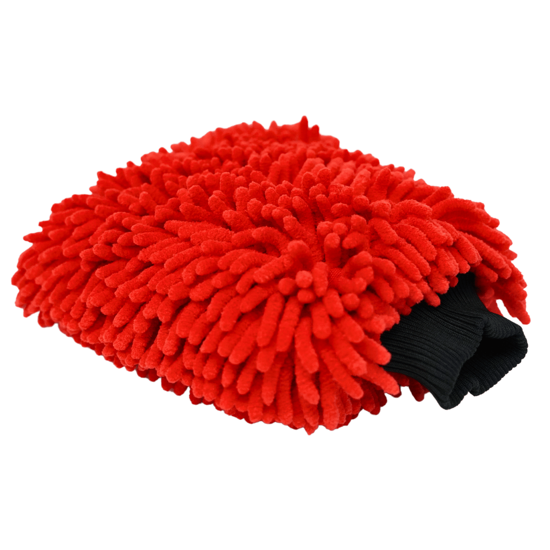 Big Red Microfiber Noodle Car Wash Mitt