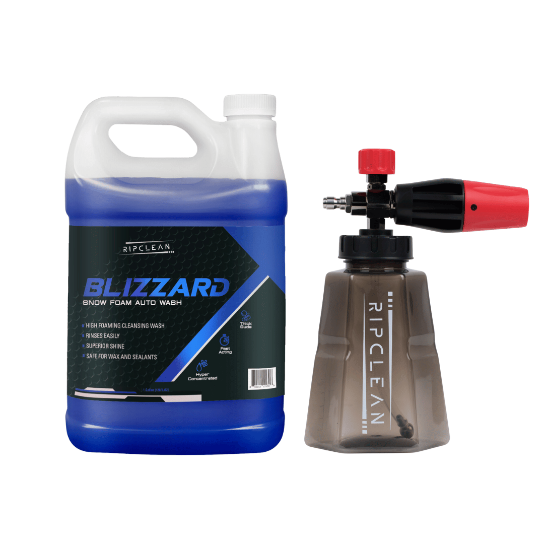 Exterior Wash Kit: Foam Cannon & Blizzard Soap