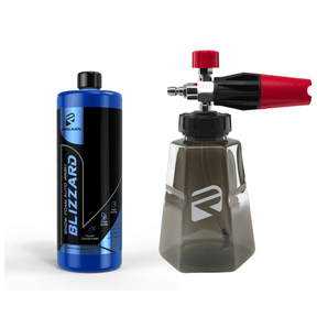 Ripclean Exterior Wash Kit with Extreme Blizzard Foaming Soap and Ultra Thick Foam Cannon