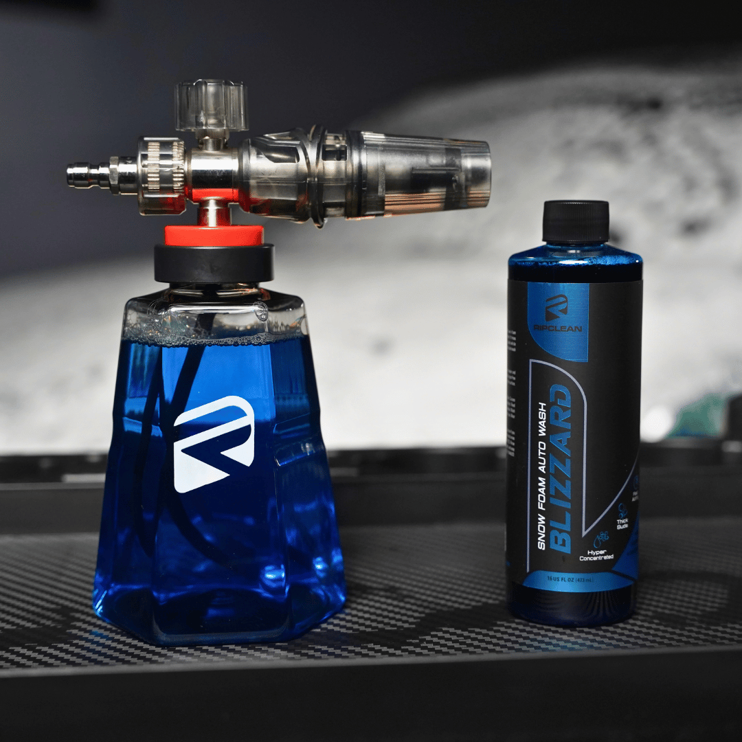 Ripclean Exterior Wash Kit with Extreme Blizzard Foaming Soap and Ultra Thick Foam Cannon