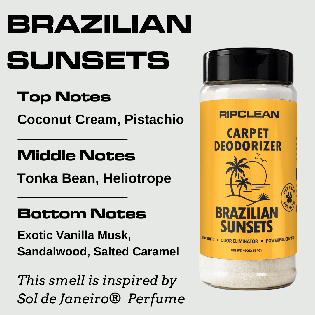 Scented Carpet & Upholstery Deodorizer Powder