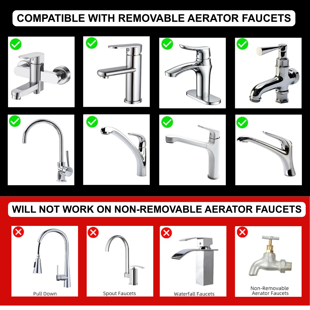 Indoor Faucet/Sink Betterextractor Adapter Kit Ripclean