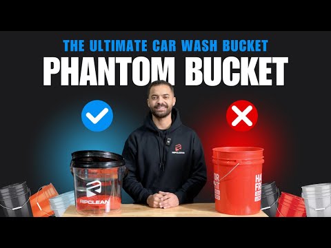 Phantom Clear 5 Gallon Wash Bucket